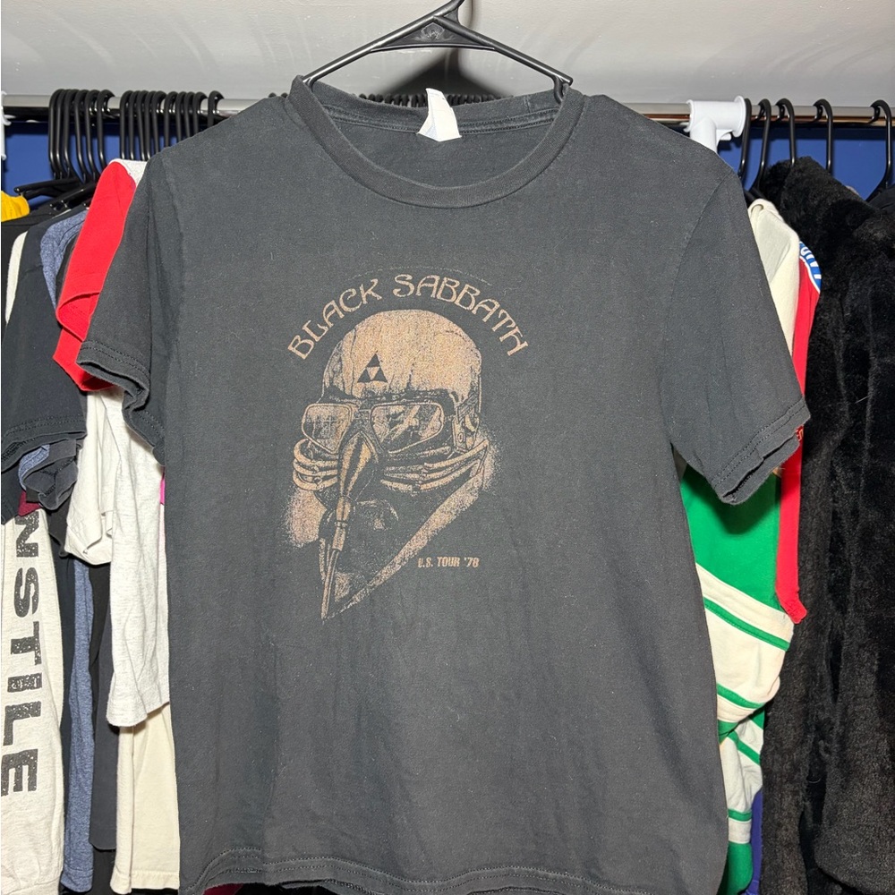 Black Sabbath Graphic Band Tee Kids Size Large